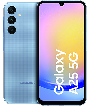 Samsung Galaxy A25 5G Blue vorne