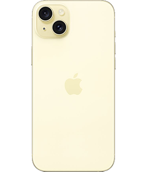 apple iphone 15 plus gelb hinten