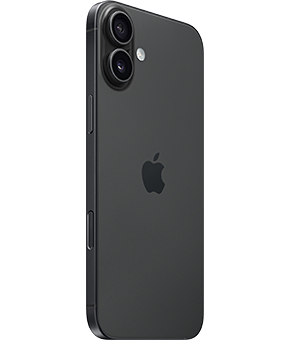 apple iphone 16 plus schwarz seite