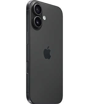 apple iphone 16 schwarz seite