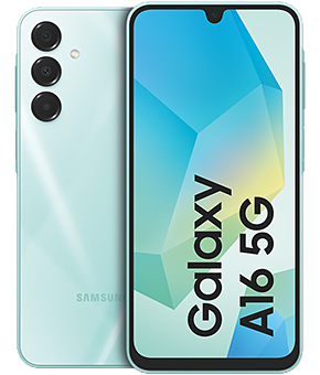 samsung galaxy a16 5g light green vorne