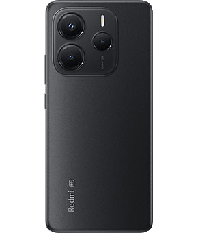 xiaomi redmi note 14 midnight black hinten